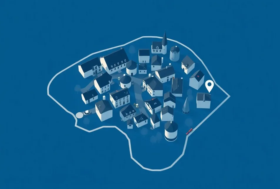 Carte du secteur d'intervention autour de Tournon-sur-Rhône (07300)